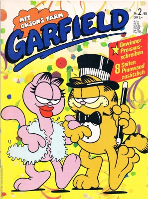 Garfield Comic - Heft Ausgabe 2-88 1988
