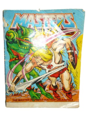 Leech, The Master of Power Suction unleashed - Mini Comic - Masters of the Universe - 80s Comic