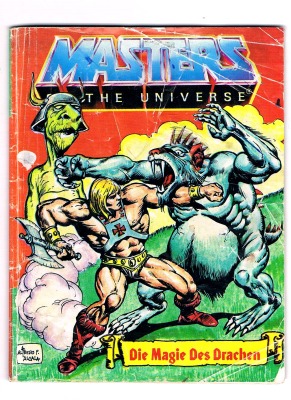 Die Magie des Drachen - Mini Comic - Masters of the Universe - 80er Comic