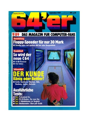 64er Magazin - Ausgabe 9/89 1989