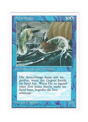 Seeschlange - Magic the gathering