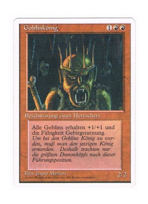 Goblinkönig - Magic the gathering
