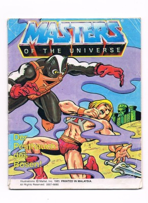 Der Pesthauch des Bösen - Mini Comic - Masters of the Universe - 80s Comic