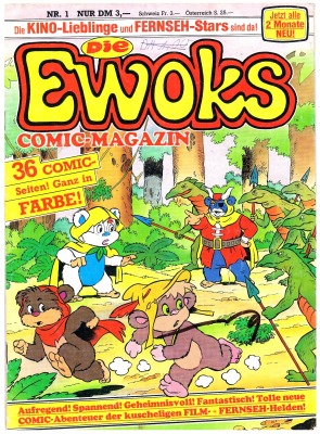 Die Ewoks - Comic-Magazin Nr 1 - Tele Comic-Stars Interpart Gmbh & CO KG
