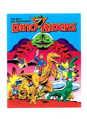 Die Welt der Dinosaurier - Mini Comic - Dino Riders - 80er Comic