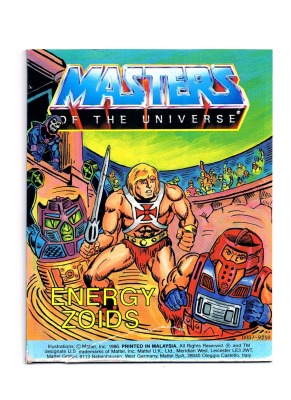 Energy Zoids - Mini Comic - Masters of the Universe - 80er Comic