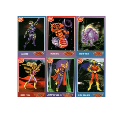 Zap Pax - Flying Warriors - Nintendo NES - Trading Cards