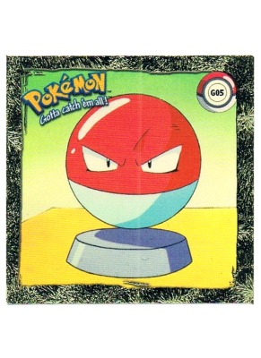 Sticker No. G05 - Pokemon / Artbox 1999