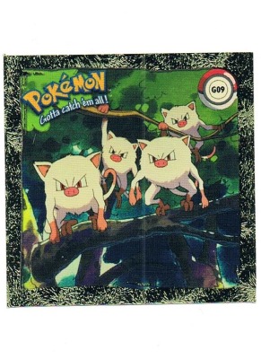 Sticker No. G09 - Pokemon / Artbox 1999