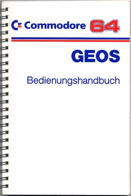 Geos operating manual for the Commodore 64 / C64