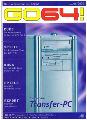 GO64 - Das Commodore-64-Magazin - Ausgabe 06/04 - 2004