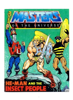 He-Man and the Insect People - Mini Comic - Masters of the Universe - 80er Comic