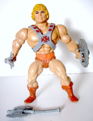 Masters of the Universe - He-Man - komplett - MOTU Actionfigur - Vintage Figur von Mattel aus den 80