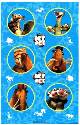 ICE AGE Stickers
