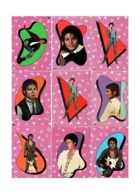 Sticker von 1984 - Michael Jackson