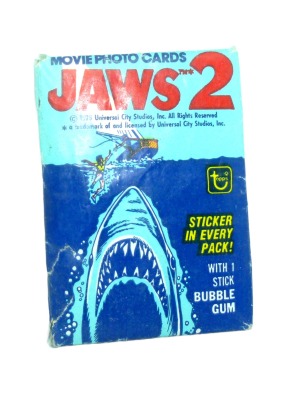 Jaws 2 / Der Weiße Hai 2 - Trading Cards Packung