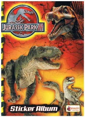 Jurassic Park 3 - Sticker Album Incomplete Merlin 2001