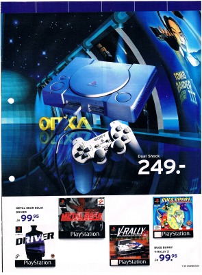 Karstadt - Werbung / Anzeige 1999 PlayStation 1 / PSX