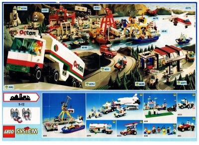 Lego advertising flyer from 1992 - Lego