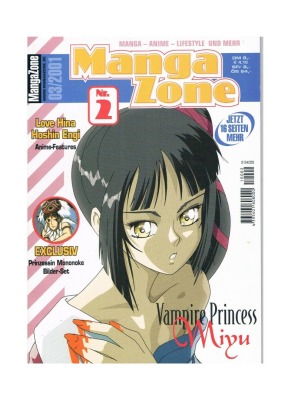 Manga Zone Magazin Nr.2 - Anime &amp; Manga Hefte / Magazin