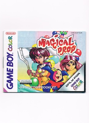 Magical Drop - Spielanleitung / Handbuch - Game Boy Color