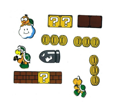 Super Mario Bros Magnete - Münzen Laktui Koopa Troopa Kugelwilli Hammer Bros - Nintendo 2019