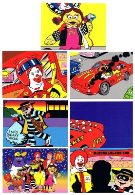 McDonalds Trading Cards von 1996