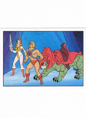 Panini Sticker Nr 42 - Masters of the Universe 1983