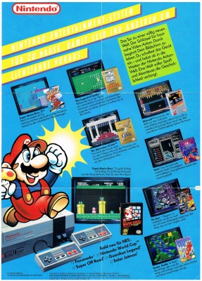 Nintendo Game Boy / NES Promotional flyer