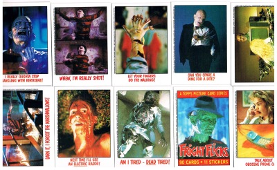 A Nightmare on Elm Street - Fright Flicks / Topps - 80er Trading Cards