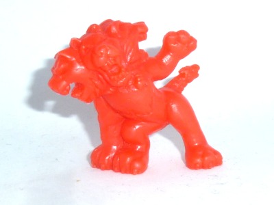Monster in my Pocket - Cerberus - Figur rot - Serie 1 - 1990 Matchbox