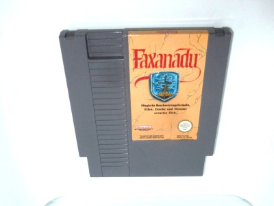 Nintendo NES - Faxanadu - Pal-B - Nintendo Entertainment System - Modul / Cartridge