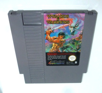 Nintendo NES - Wizards &amp; Warriors - Pal-B - Nintendo Entertainment System - Modul / Cartridge