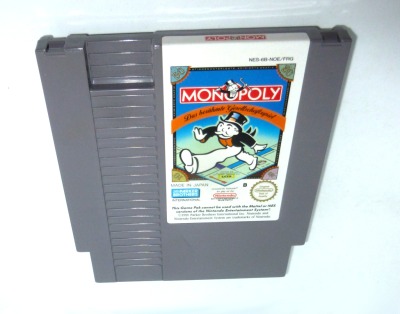 Nintendo NES - Monopoly - Pal-B - Nintendo Entertainment System - Modul / Cartridge
