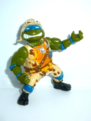 Military Leonardo - Teenage Mutant Hero Turtles - Ninja Turtles - 90er Actionfigur