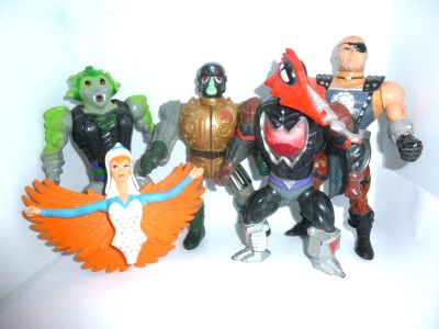 Snake Face - Blast-Attak - Mosquitor - Blade - Sorceress - Masters of the Universe
