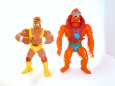 Hulk Hogan vs Beast Man - WWF Wrestling / Masters of the Universe