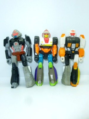 3x Action Masters mit falschen Beinen 1990 - Transformers - Generation 1
