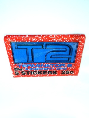 Terminator 2 - Stickerpackung von 1991