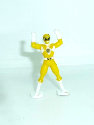 Yellow Ranger Micro Figure - Power Rangers / Micro Machines - Figure 90s