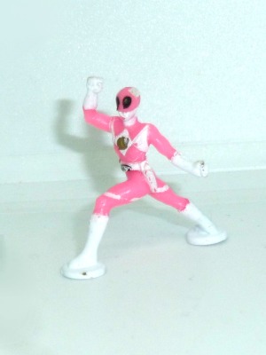 Pink Ranger Micro Figure - Power Rangers / Micro Machines - Figure 90s