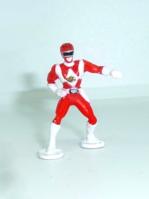 Red Ranger Micro Figure - Power Rangers / Micro Machines - Figure 90s