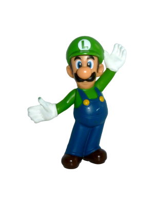 Luigi collectible figure McDonalds / Nintendo 2013 - Super Mario Bros