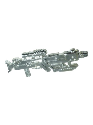 Silver Chrome colored Blaster / Laser Gun / weapon for action figure
