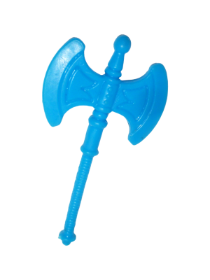 He-Man battle ax blue Taiwan - Masters of the Universe - 80s accessory