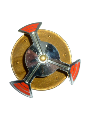 Flying Fists He-Man shield - defective Mattel Inc. 1985 - Masters of the Universe - 80s accessory