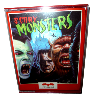 Scary Monsters - Kassette / Datasette Firebird 1987 - Commodore 64 / C64
