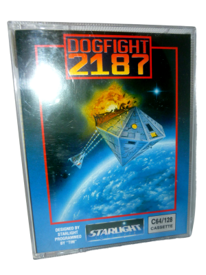 Dogfight 2187 - Kassette / Datasette Starlight / Ariolasoft 1987 - Commodore 64 / C64