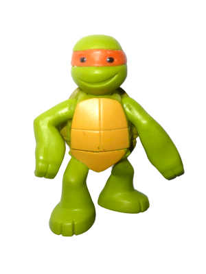 Michelangelo Mini Actionfigure 2013 Viacom - Teenage Mutant Ninja Turtles - 2010s action figure