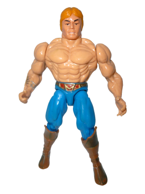 Thunder Punch He-Man - Kopf unbeweglich M.I. 1990 Malaysia - The New Adventures of He-Man / NA